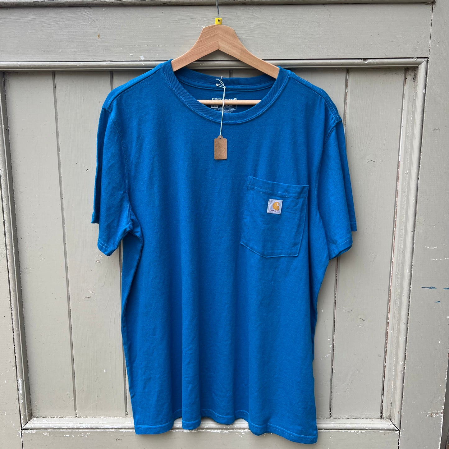 723 Carhartt T-shirt with pocket, Size Medium