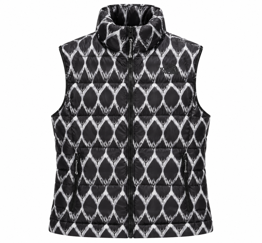 Women's North Face Pattern Gilet
