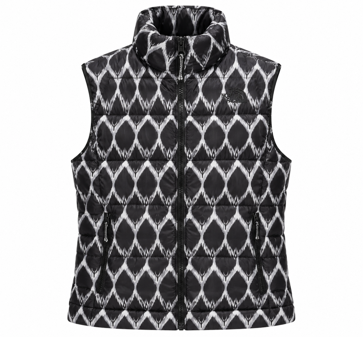 Women's North Face Pattern Gilet