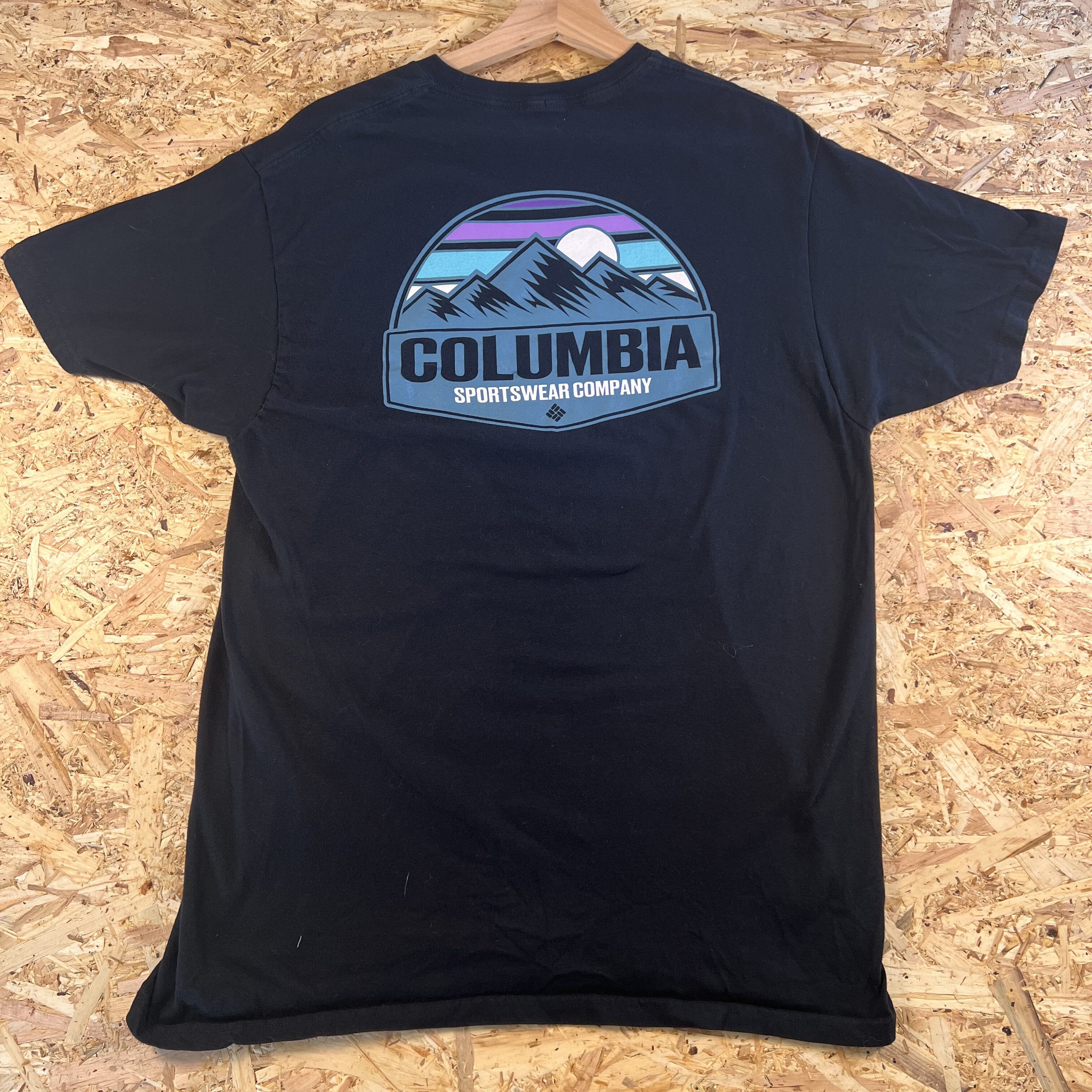 Mens Columbia Mountain Graphic Tee L