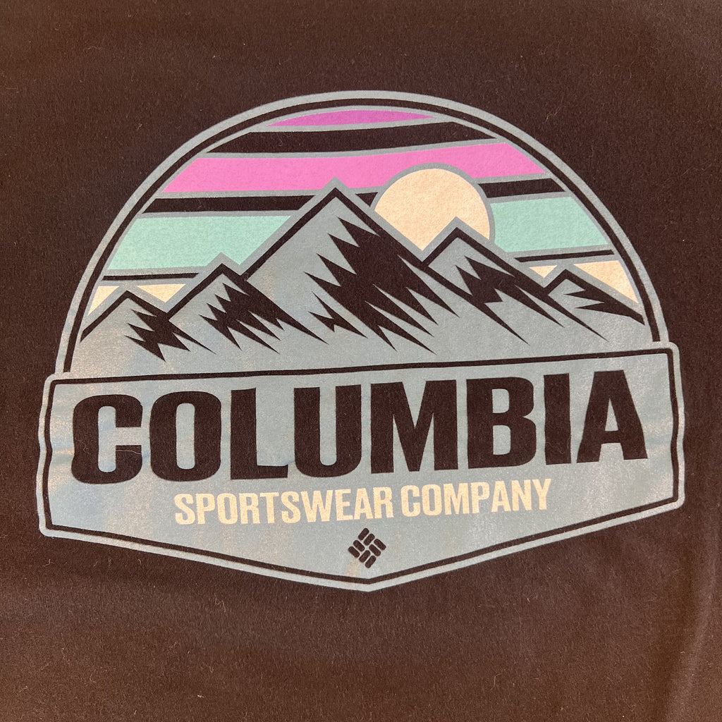 Mens Columbia Mountain Graphic Tee L