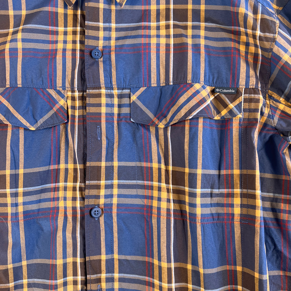 Mens Lightweight Columbia Hiking Shirt XL