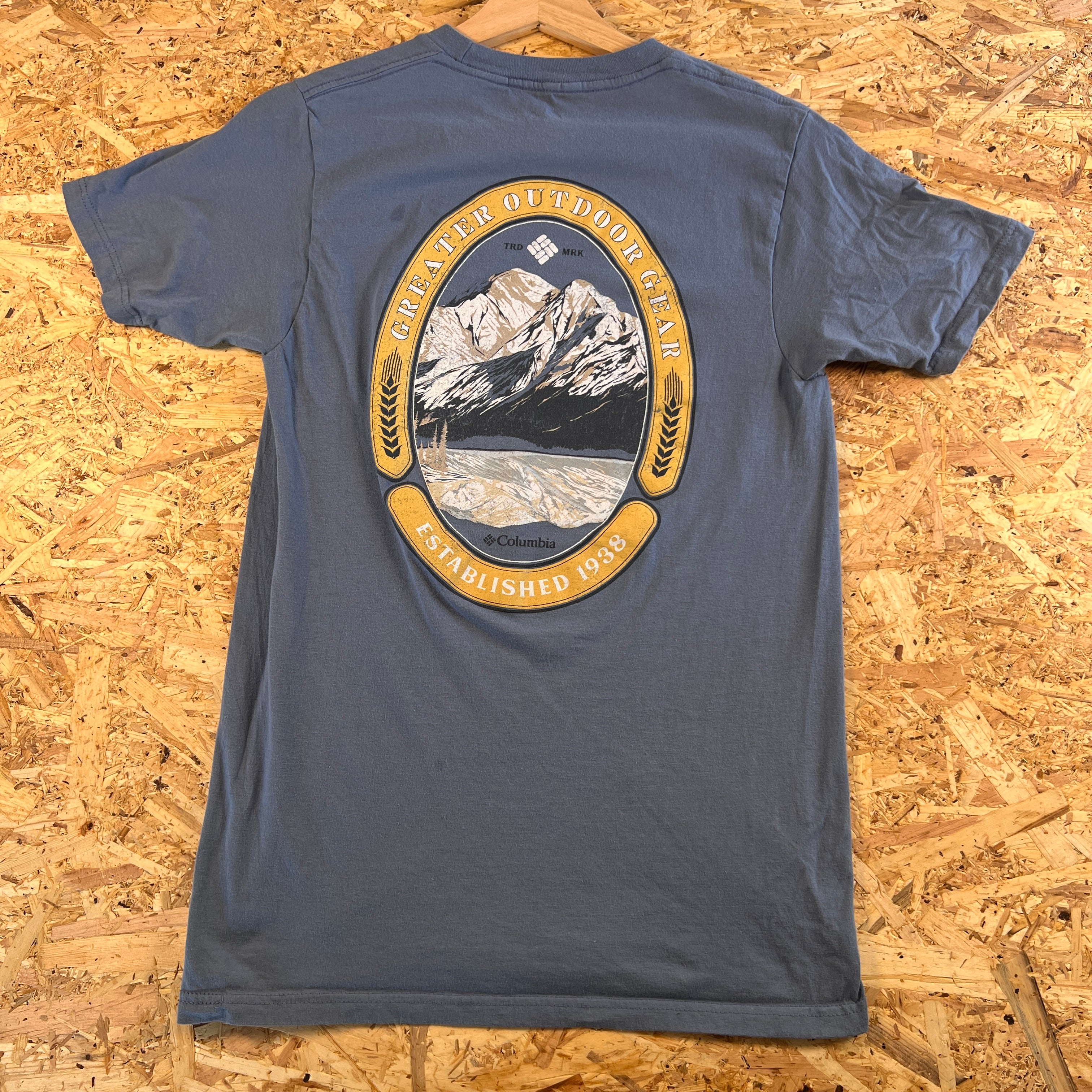 Mens Columbia Mountain Graphic T-Shirt S
