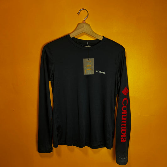 1665 Columbia Long Sleeve Graphic Top, Size Small