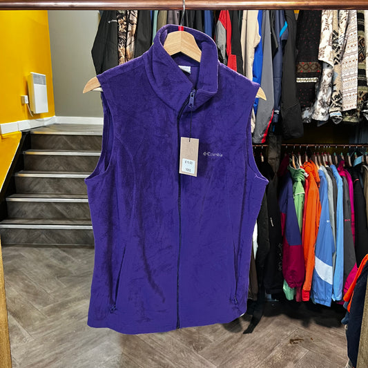 1055 Columbia Fleece Gilet, Size Large