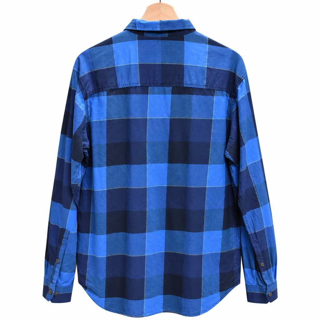 Men's Columbia Checked Long-sleeved Shirt